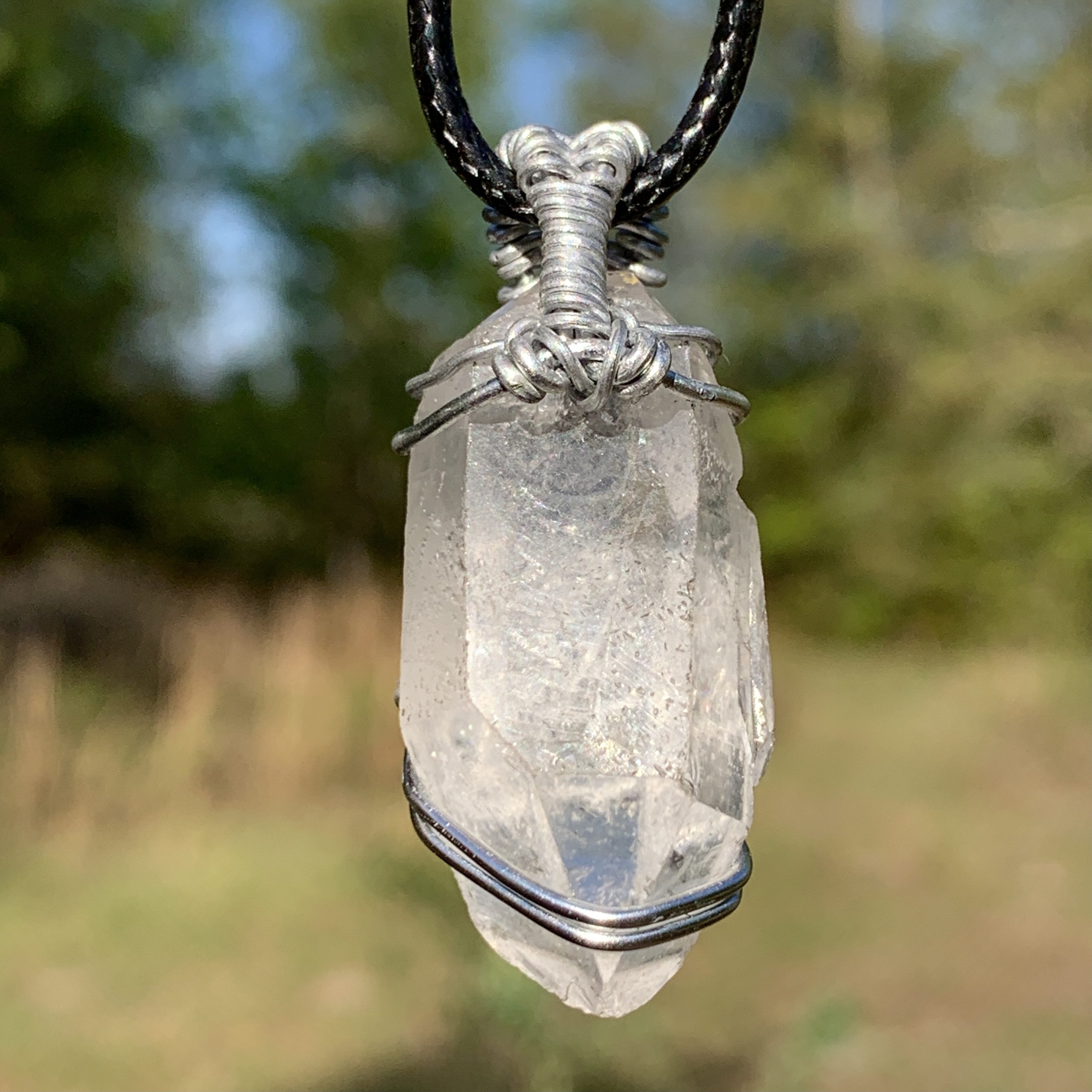 Quartz Crystal Necklace - PaleoCris